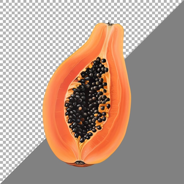 Papaya transparent background