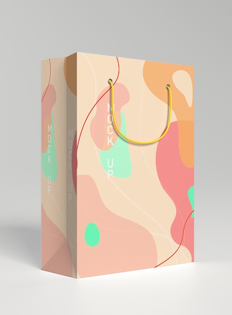 paper bag mockup design