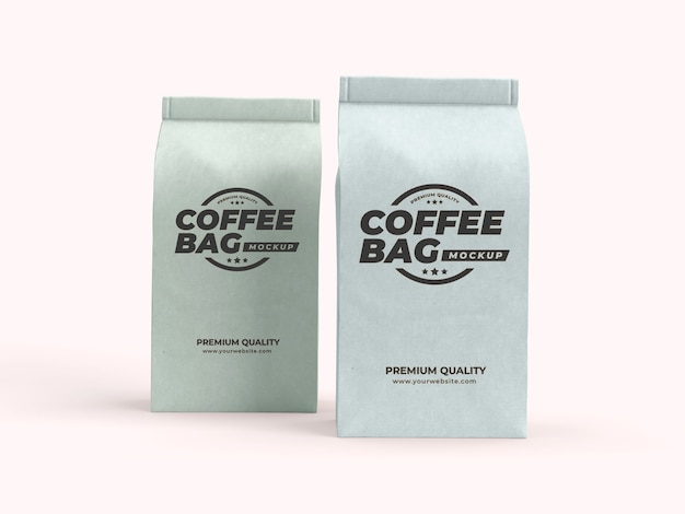 Paper Bag Packaging For coffee beans, dry fruits and other food items