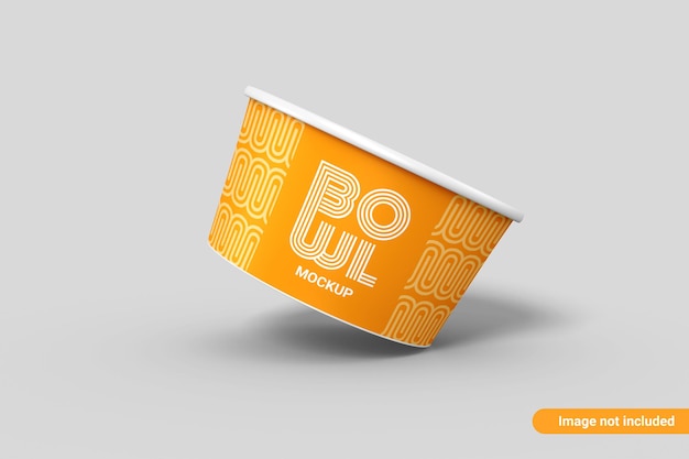 Paper Bowl Mockup