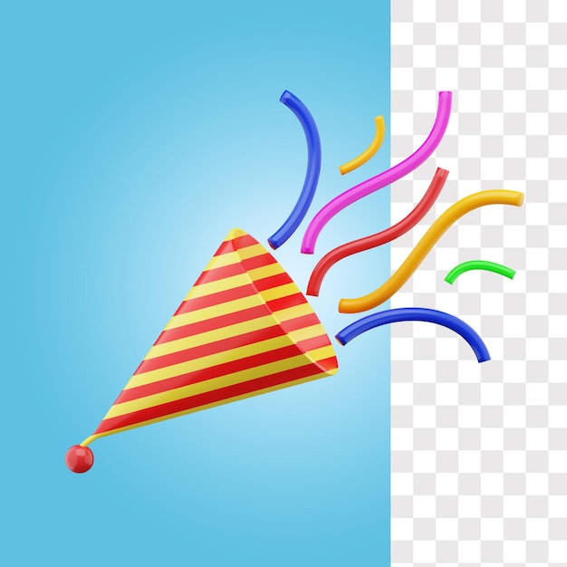 Paper Confetti 3D Icon