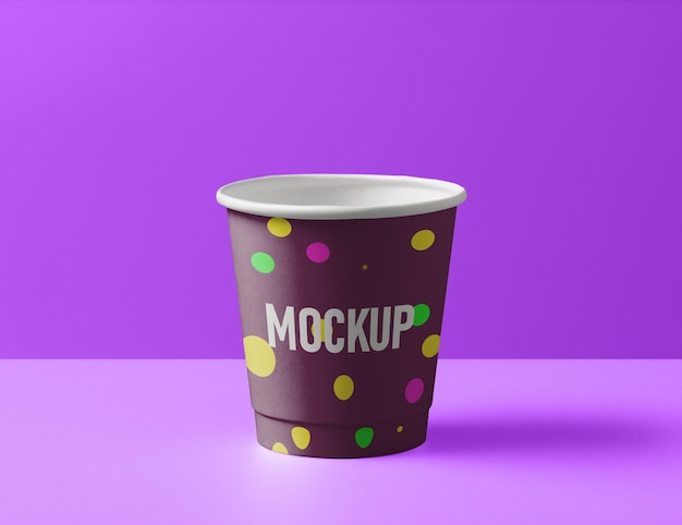 Paper Cup Mockup PSD