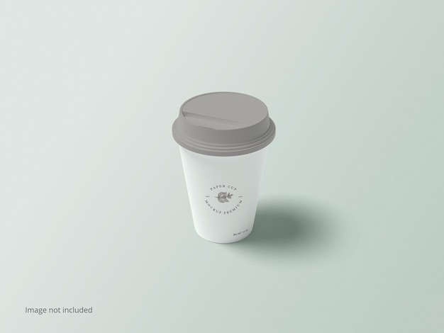 Paper cup mockup