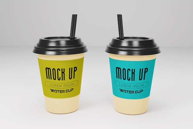 Paper Cup Mockup