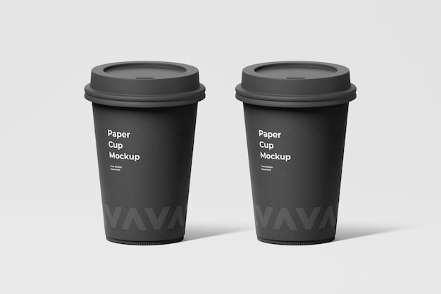 PSD paper cup mockup