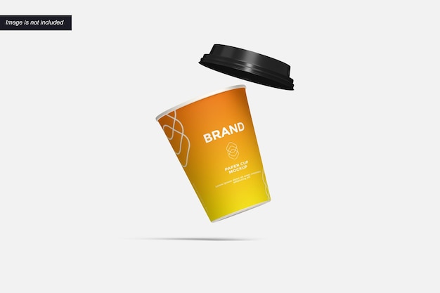 PSD paper cup mockup