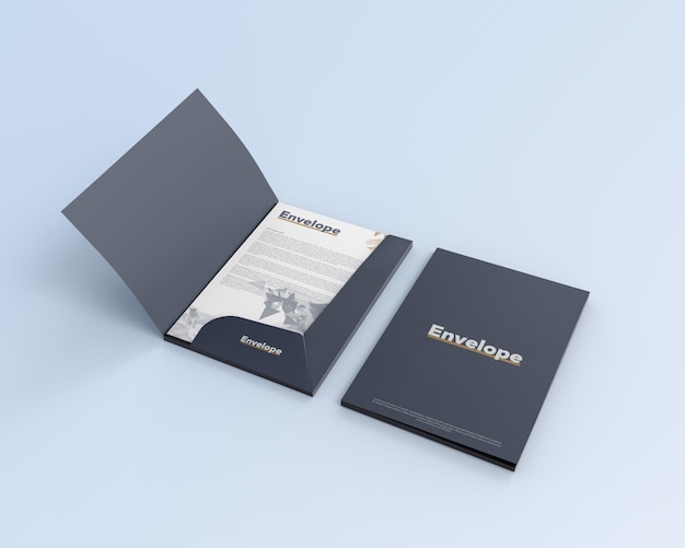 Paper Envelope mockup