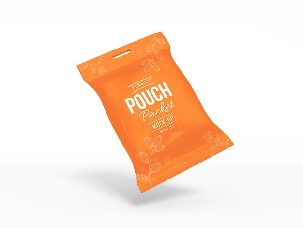 Paper Food Bag Packaging Mockup