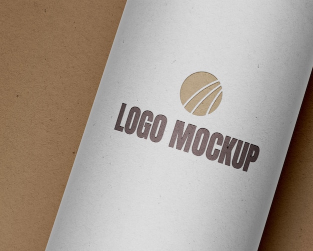 Paper Logo Mockup