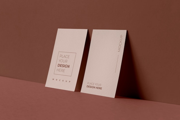 Paper tag design mockup