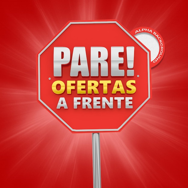 PARE! OFERTAS A FRENTE 01