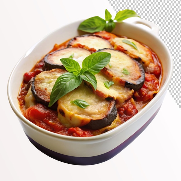 parmigiana di mebanazine on transparent background