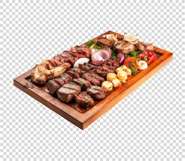 Parrillada in transparent background