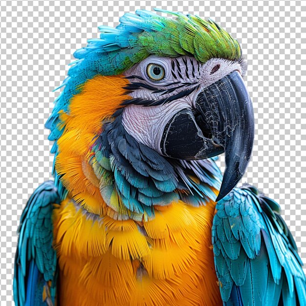 PSD parrot png