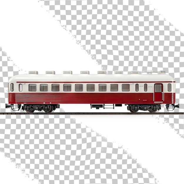 Passenger car isolated on a transparent background with clipping path Full Depth of field Focus s