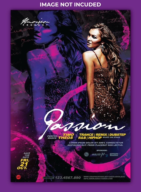 Passion Flyer Template