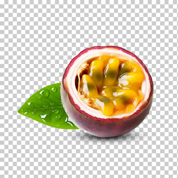 Passion fruit isolated on transparent or white background png