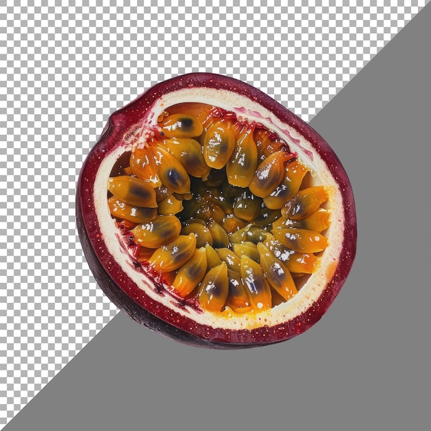 Passion fruit transparent background