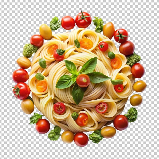 PSD pasta food isolated