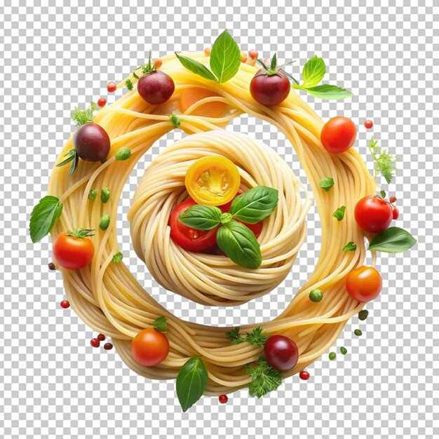 PSD pasta food isolated