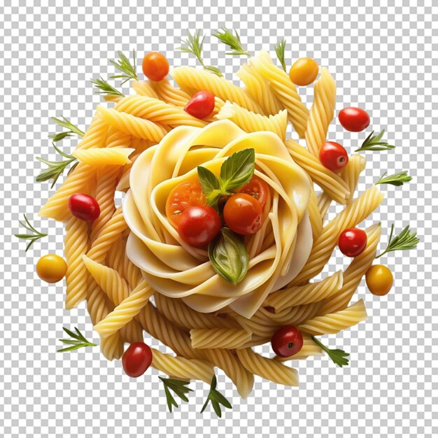 PSD pasta food isolated