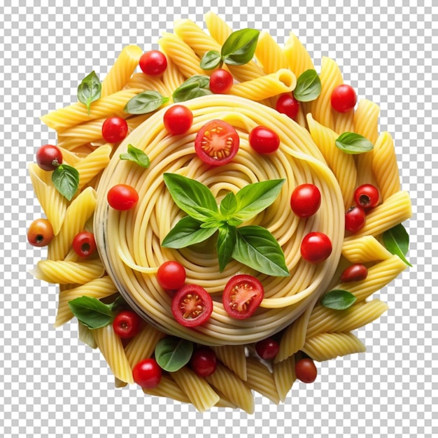 PSD pasta food isolated