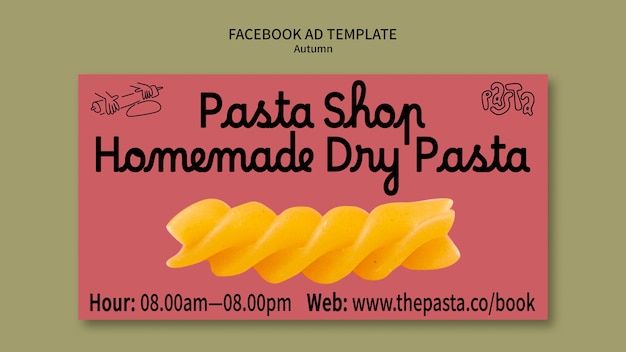 Pasta template design