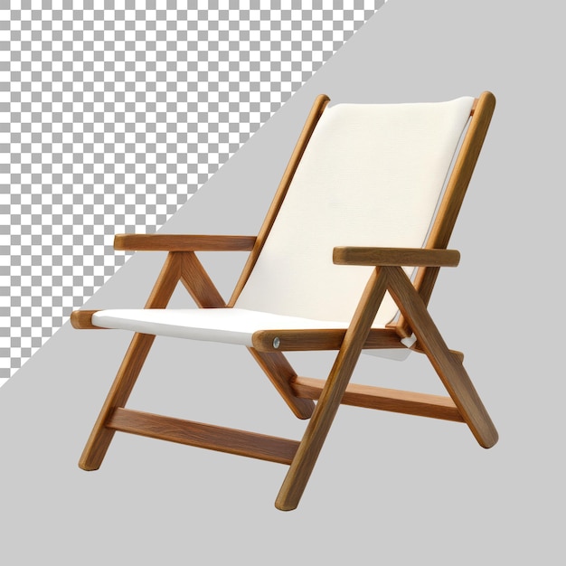 Patio chair on Transparent background