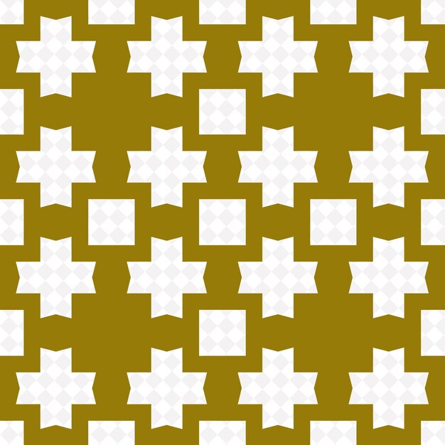 a pattern of crosses on a brown background