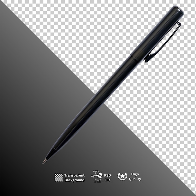 Pen isolated on transparent background