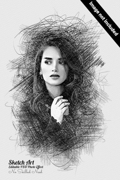 Pencil Sketch Photo Effect