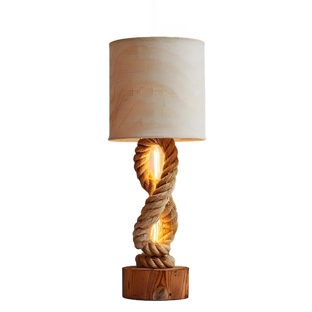 Pendant rope lamp