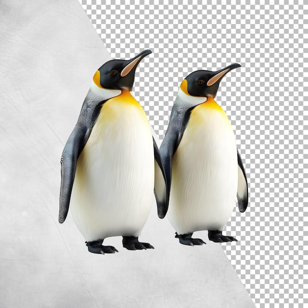 penguins Isolated on transparent background