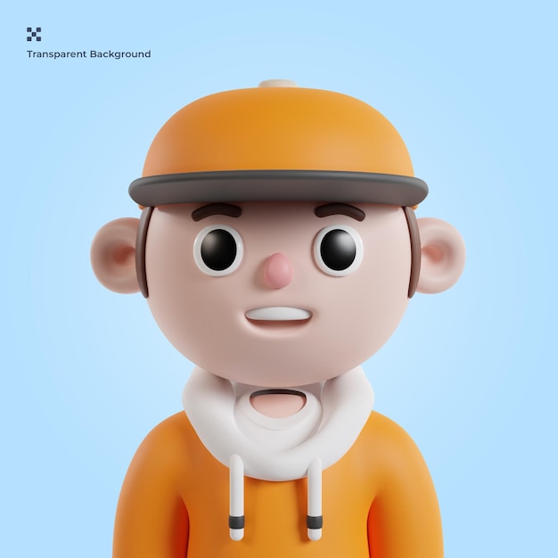 People avatar 3d illustration