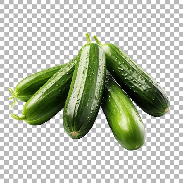 PSD pepino on transparent background