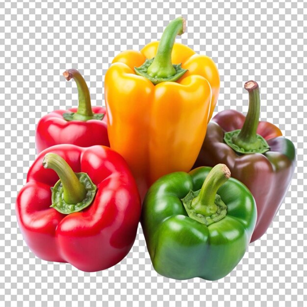 PSD peppers vegetable