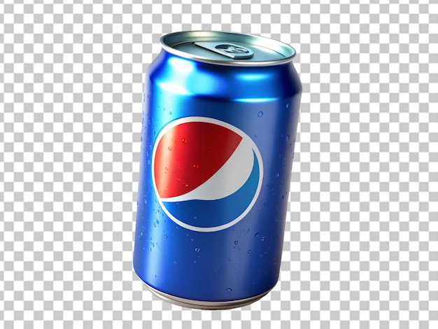 PSD pepsi can on white