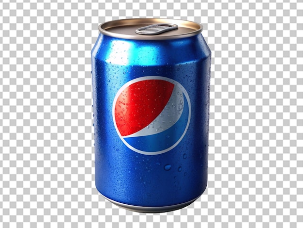 PSD pepsi can on white