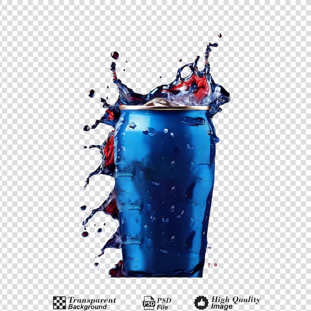 PSD pepsi isolated on transparent background