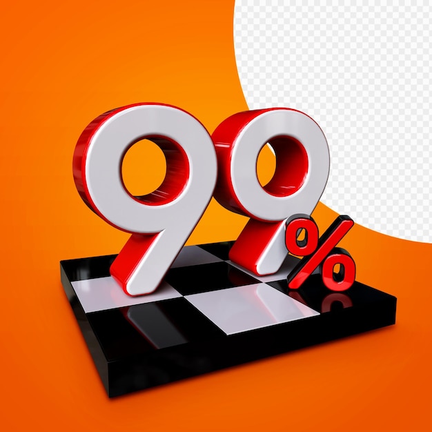 Percentage 3D premium