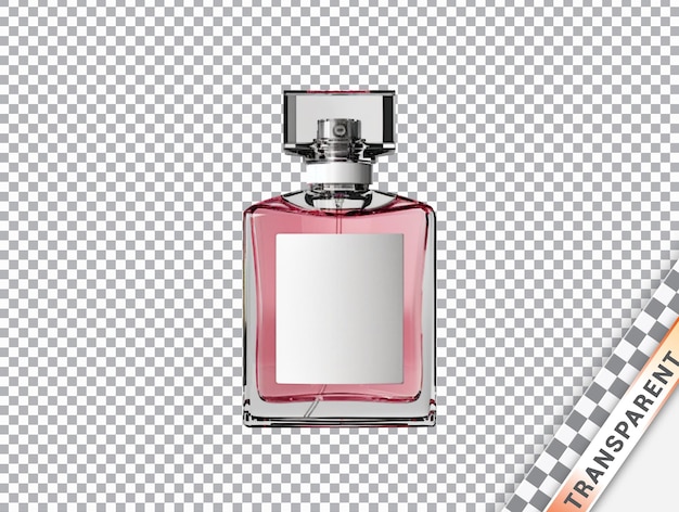 Perfume bottle transparent background