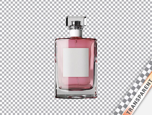 Perfume bottle transparent background