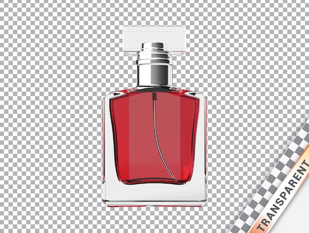 Perfume bottle transparent background