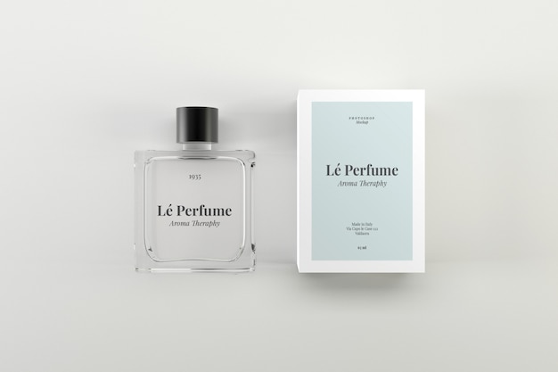 Perfume PSD Mockup