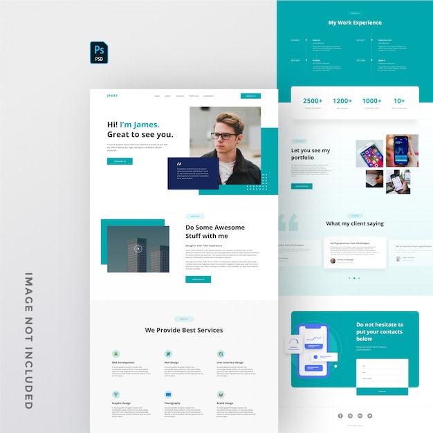 Personal Portfolio Website Template