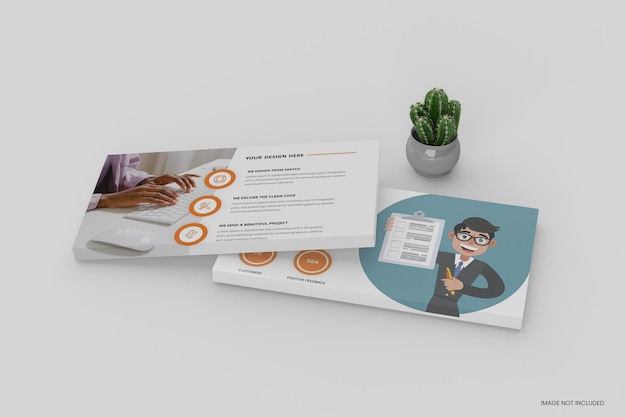 Perspective Presentation Power Point Mockup