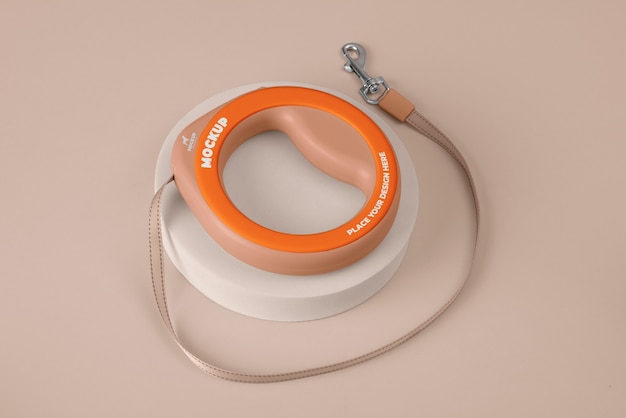 Pet accessories brand mockup