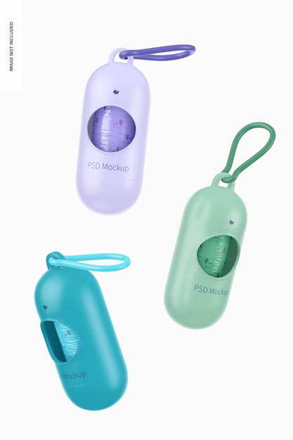 Pet Bag Dispensers Mockup