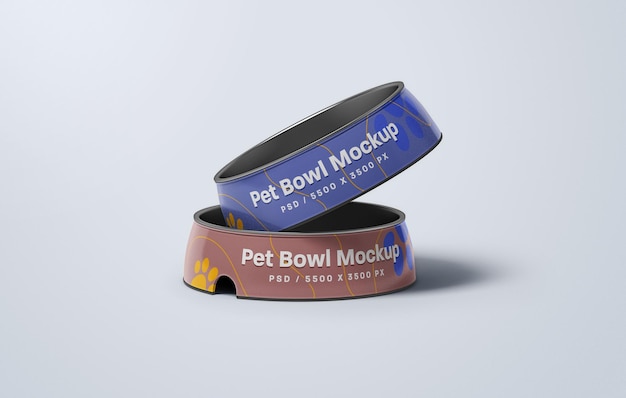 Pet Bowl Mockup