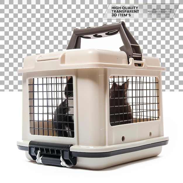 PSD pet carrier a carrier used for transporting pets safely on transparent background